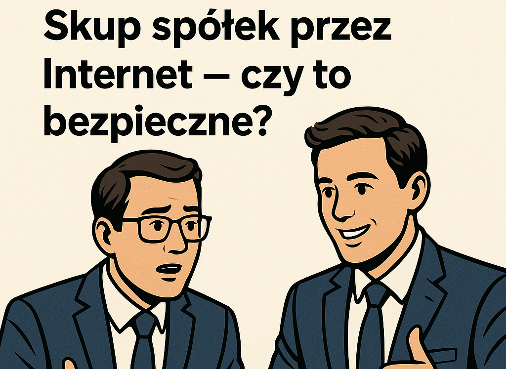 Skup spółek przez internet