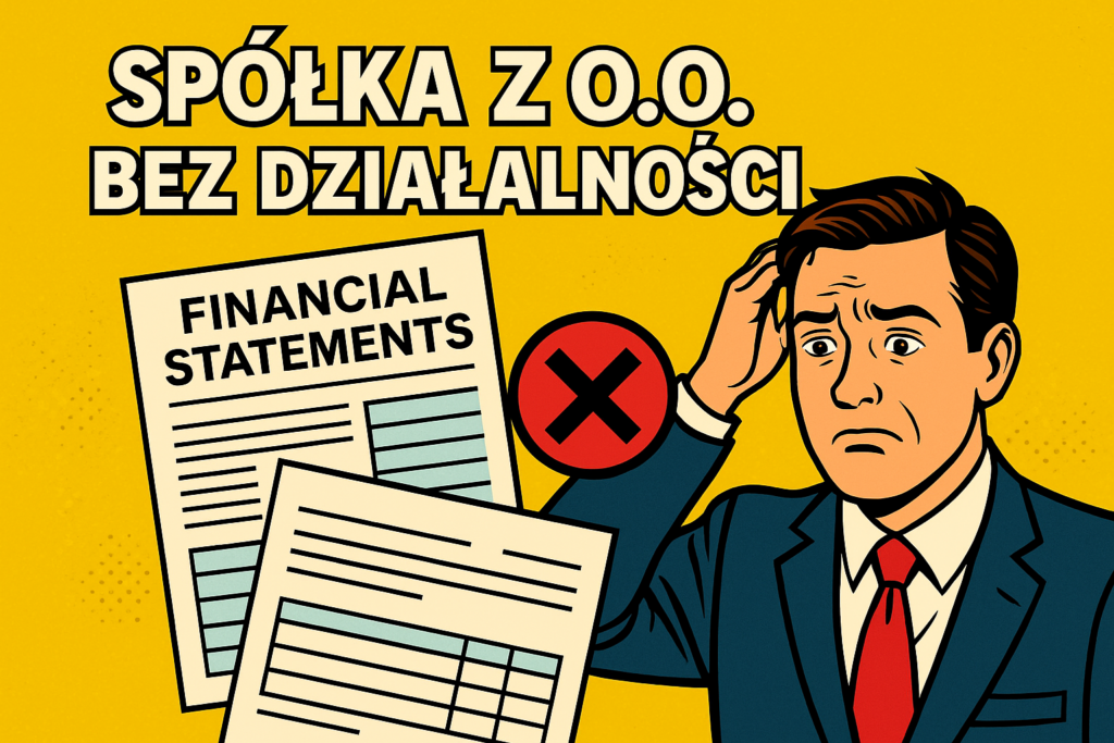 Spółka bez działalności