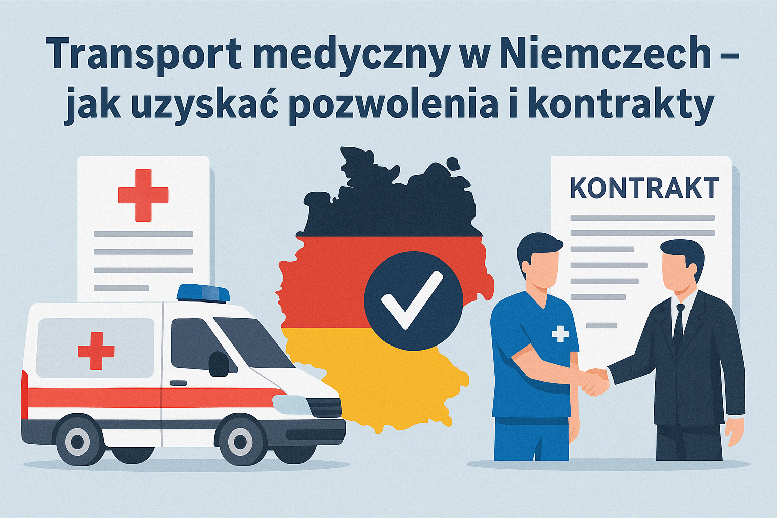 Miniaturka Transport medyczny w Niemczech – pozwolenia i kontrakty