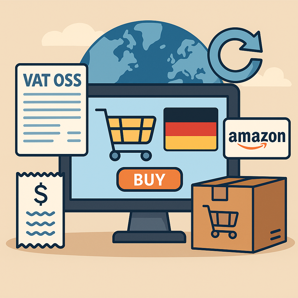 Miniaturka E-commerce do Niemiec – VAT OSS, zwroty i Amazon.de