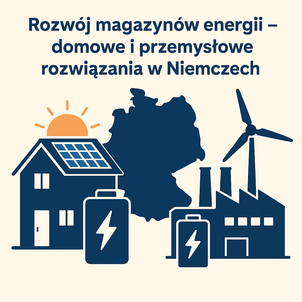 Miniaturka Magazyny energii w Niemczech – domowe i przemysłowe systemy